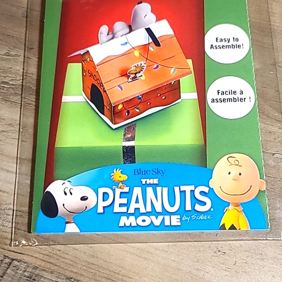 ⭐️ Peanuts' The Peanuts Movie 3-D Gift Decoration 2015 - Picture 3 of 8